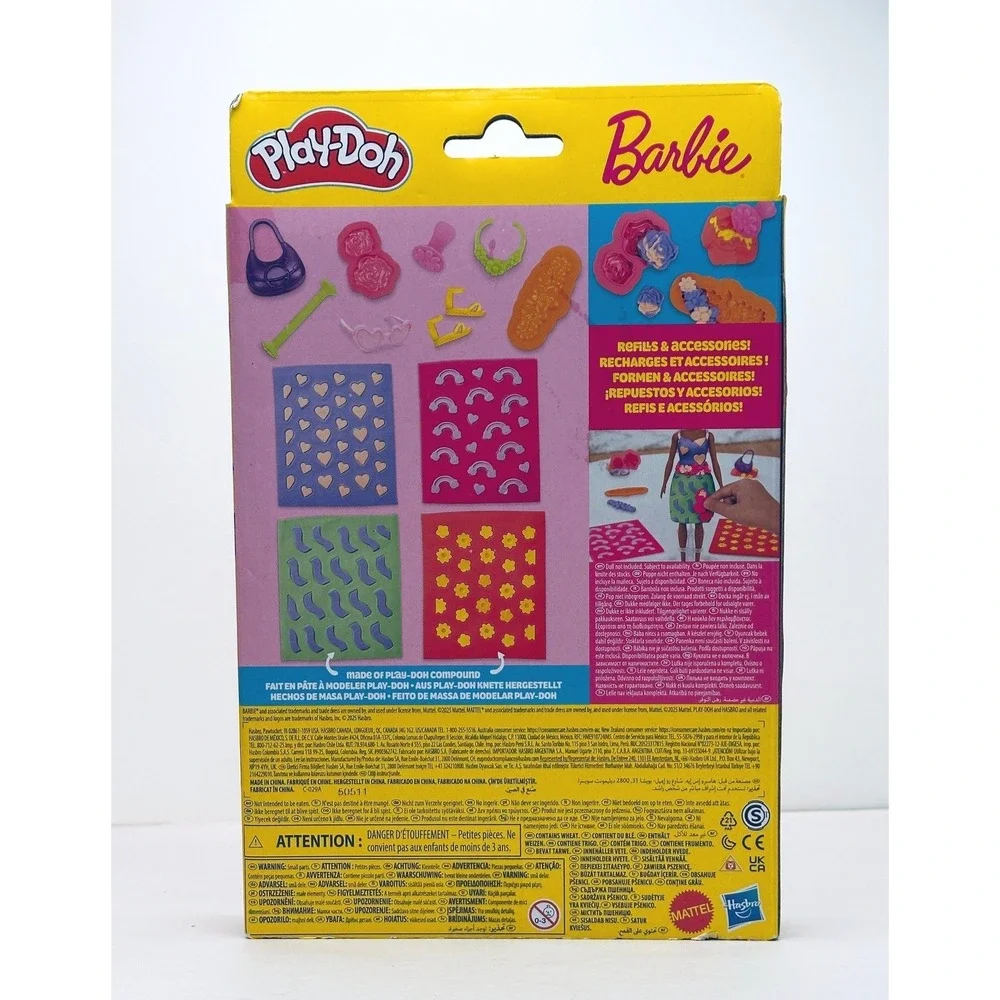 Play Doh Barbie Flowers and‎ Florals Play Set New Sealed